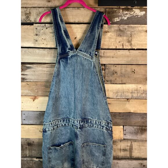 Boohooman Men’s Tall Straight Leg Dungaree Overalls Size 36 - Picture 5 of 6